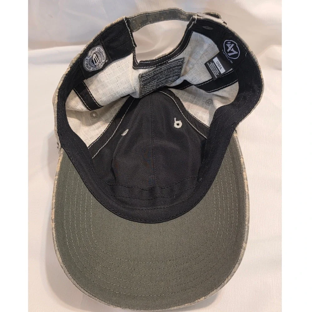 47 Brand Auburn Tigers OHT Digital Camo Adjustable Hat Mens Ripstop AU Logo Cap